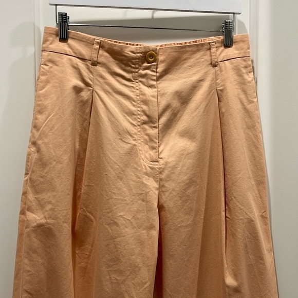 COS Peach Wide Leg Pants - Picture 2 of 7